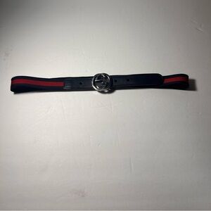 Gucci Elastic Double G webbed belt